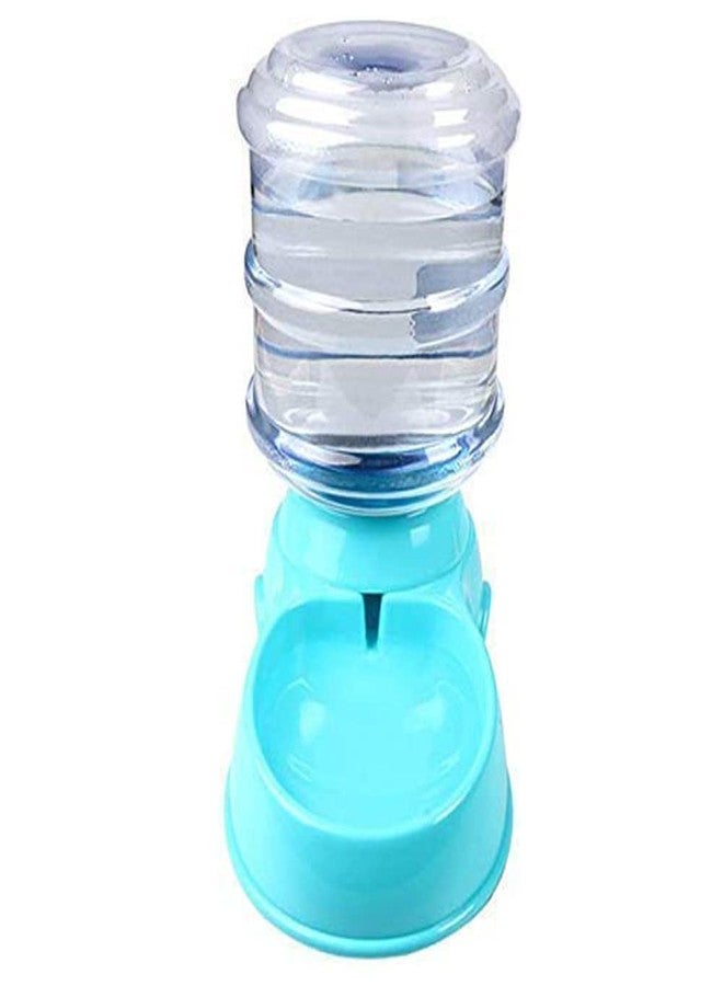 QUALIZA Press Pet Water Dispenser 3.8L Large Capacity Self-Dispensing Gravity Pet Feeder Waterer Cat Dog Feeding Bowl Drinking Water/Press Feeding Pet Supplies - Image 1